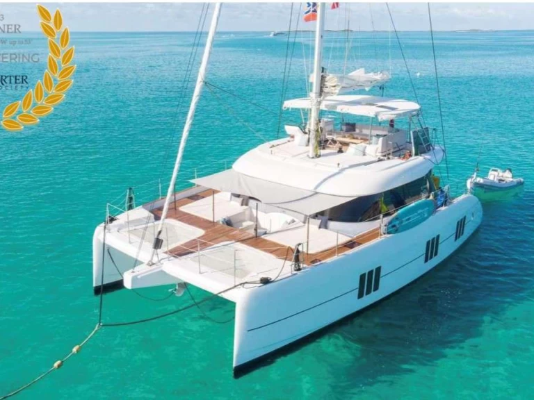 Sunreef UNWAVERING charter bareboat or captained in  Bahamas