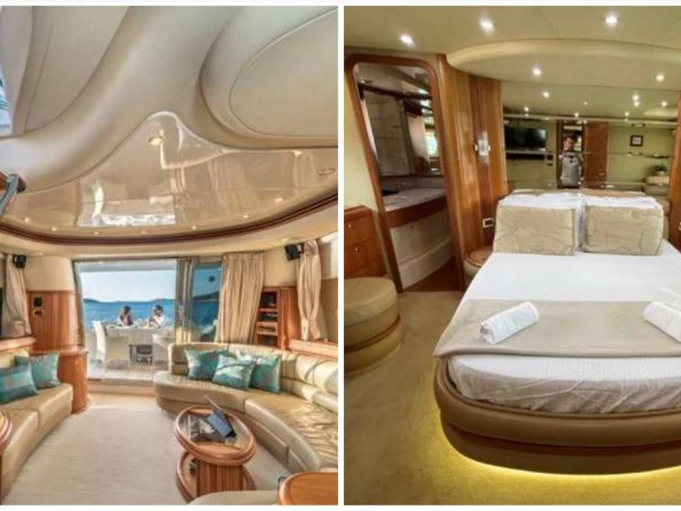 Bareboat Rental Luxury Yacht Azimut with a boat licence
