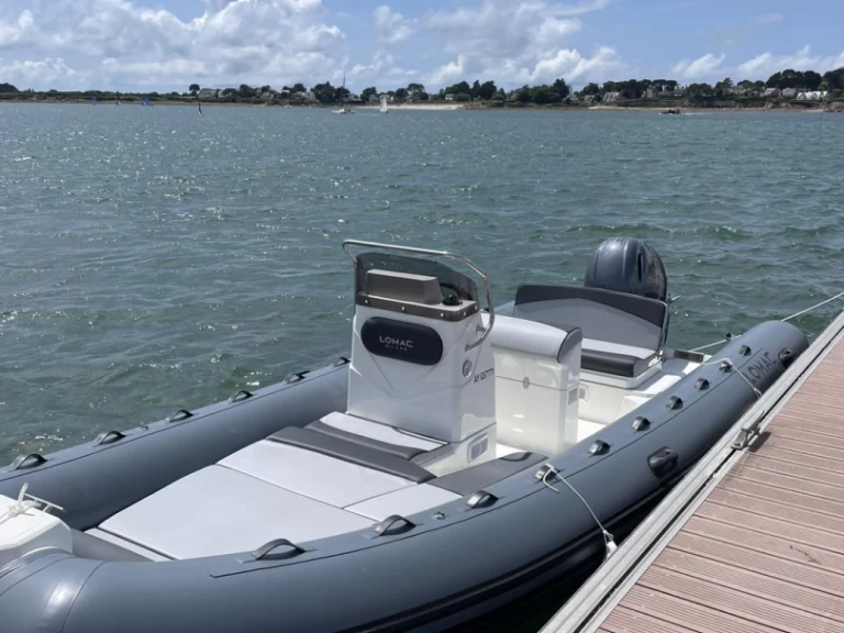 Bareboat Rental RIB Lomac with a boat licence