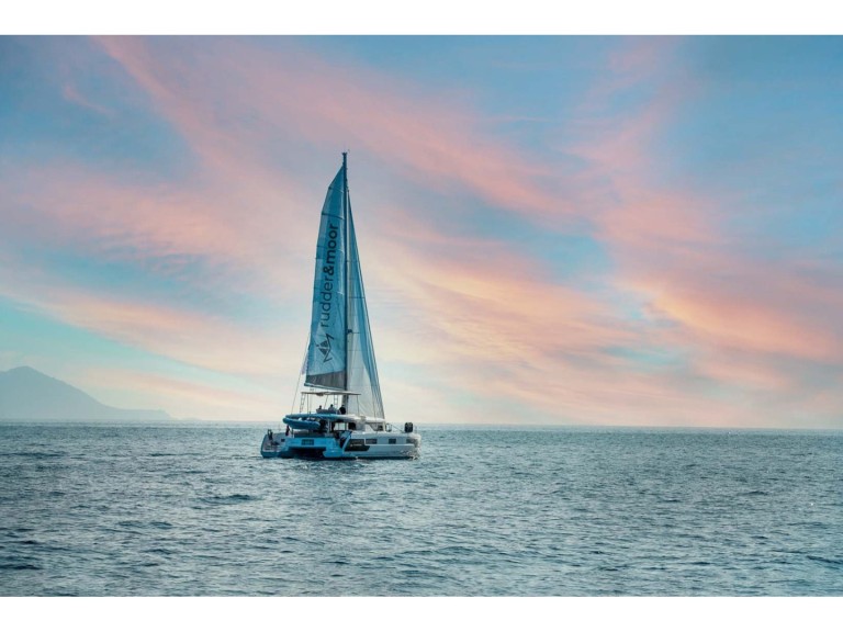 Bareboat Rental Catamaran Lagoon with a boat licence