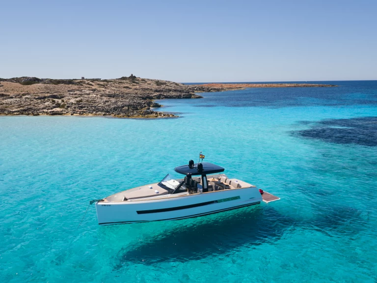 Bareboat Rental Motorboat Fjord with a boat licence