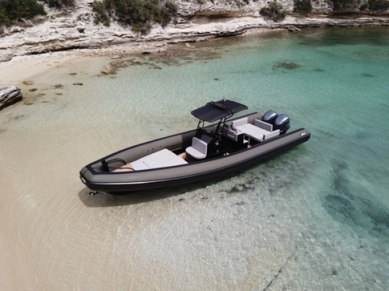 Sea Water Phantom 300 charter bareboat or captained in  Bonifacio