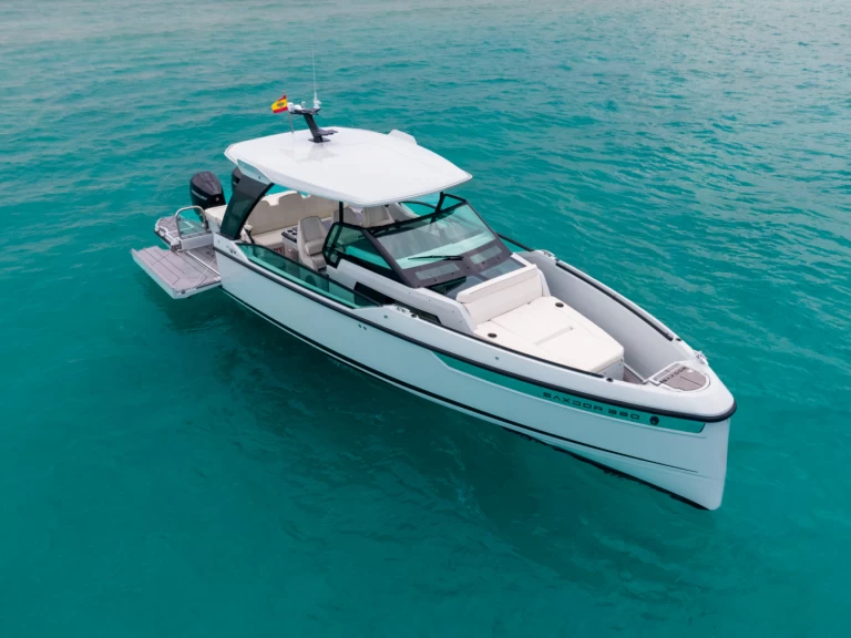 Saxdor Saxdor 320 GTO charter bareboat or captained in  Ibiza Town