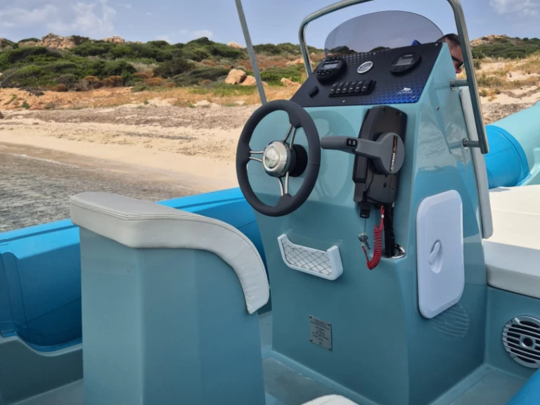 Bareboat Rental RIB DOMAR with a boat licence