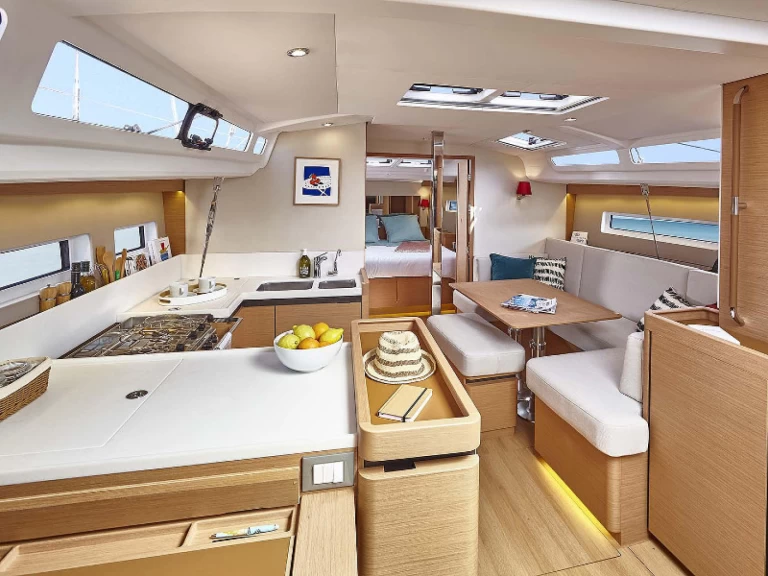 Jeanneau Sun Odyssey 440 charter bareboat or captained in  Furnari