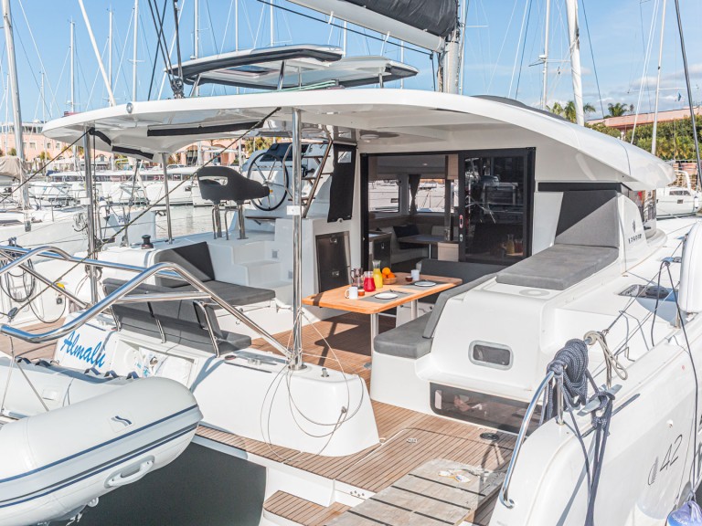 Catamaran rental with or without captain Lagoon Furnari