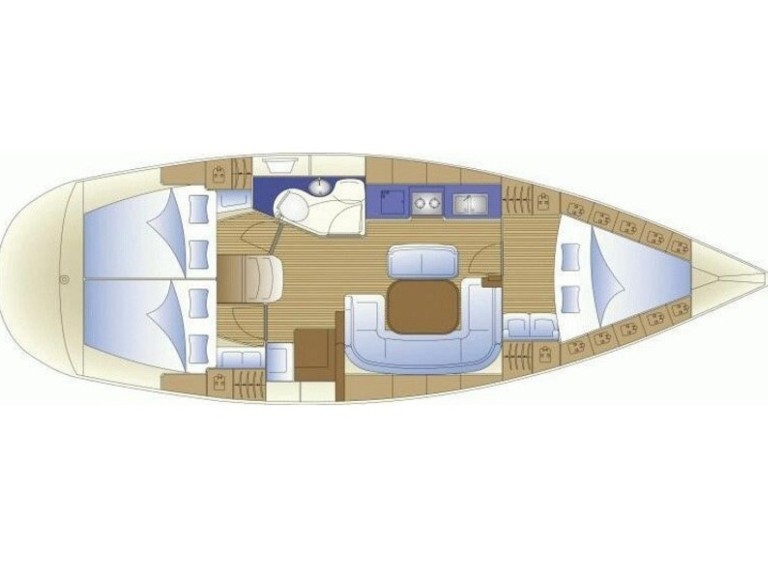 Sailboat for rent Nikiána at the best price