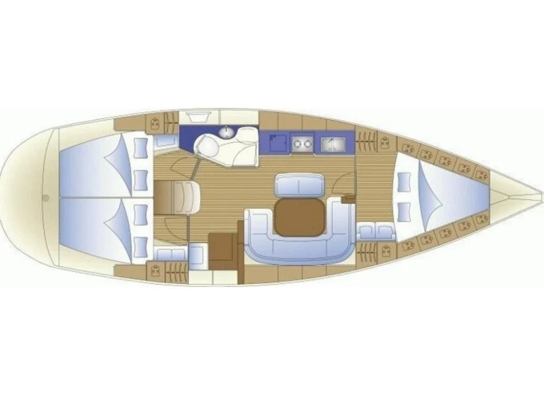 Sailboat for rent Nikiána at the best price