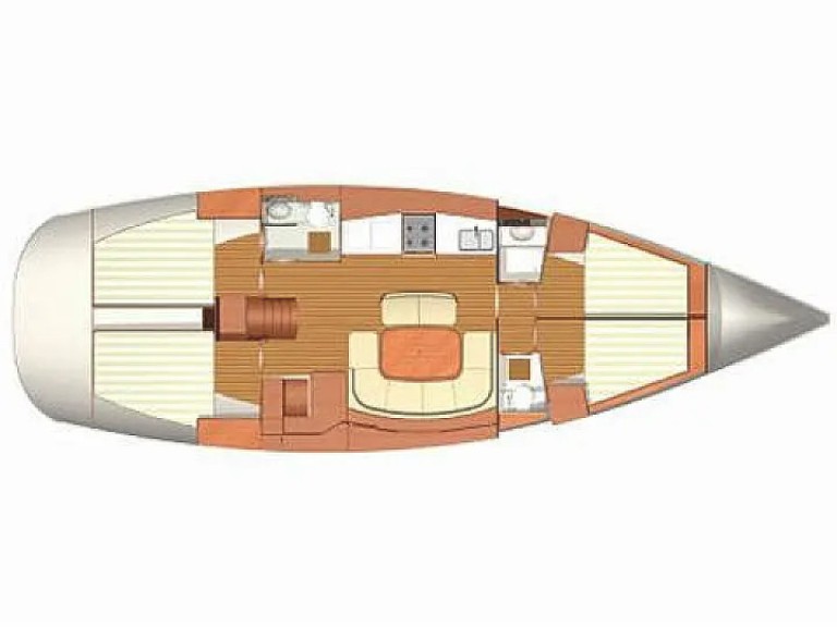 Sailboat rental in Kos - Dufour Dufour 455