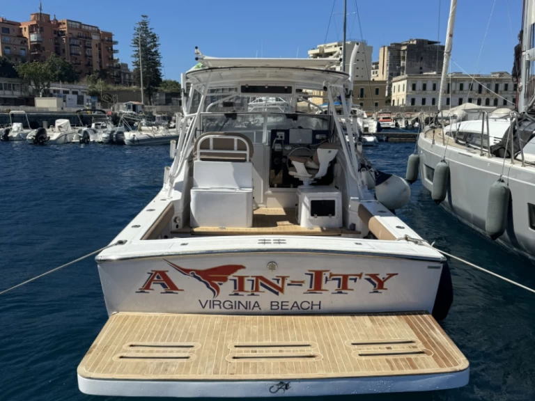 Motorboat rental with or without captain Albemarle Saline Ioniche