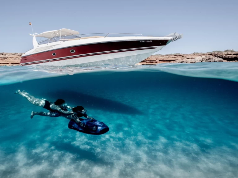 Motorboat rental in Ibiza Town - Sunseeker apache 45
