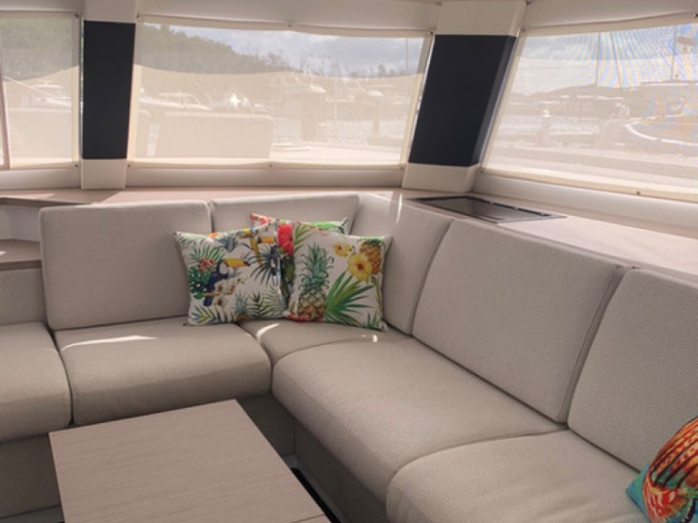 Fountaine Pajot Saba 50 charter bareboat or captained in  Tortola