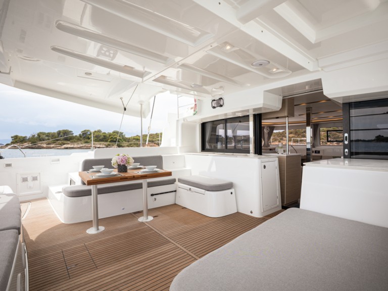 Bareboat Rental Catamaran Lagoon with a boat licence