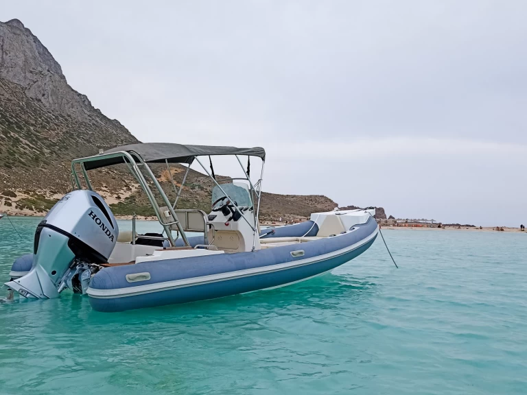 RIB rental with or without captain Arrow Kissamos