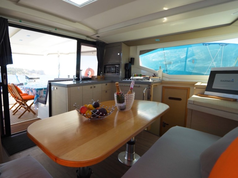 Fountaine Pajot Lucia 40 charter bareboat or captained in  Le Marin