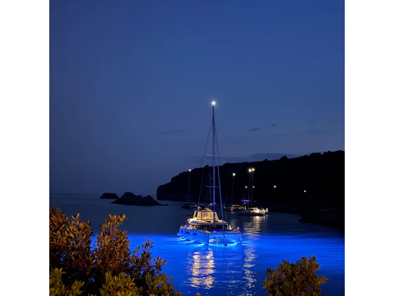 Bareboat Rental Catamaran Lagoon with a boat licence