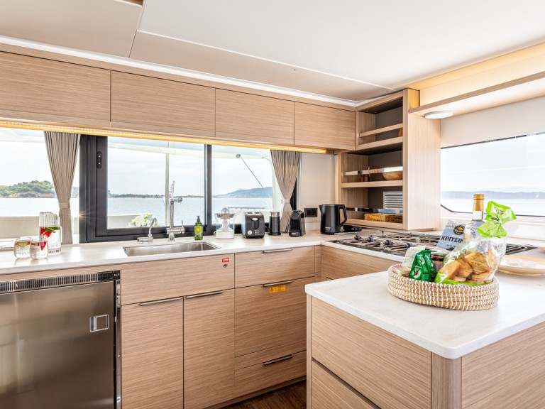 Bareboat Rental Catamaran Lagoon with a boat licence