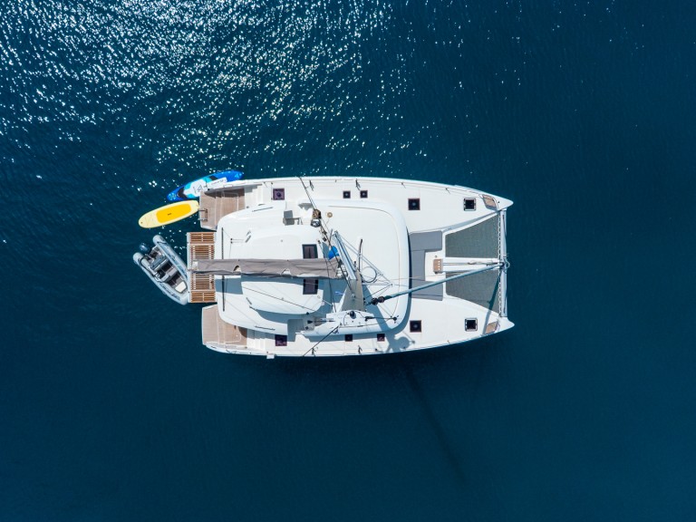 Bareboat Rental Catamaran Lagoon with a boat licence