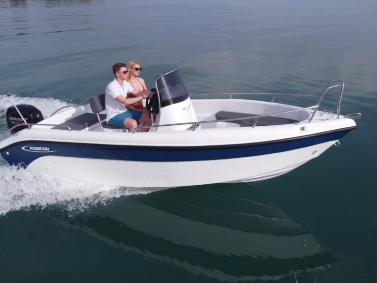 Motorboat rental with or without captain Poseidon Serifos Port