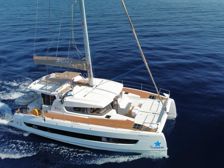 Catamaran rental with or without captain Bali Catamarans Porto Cervo