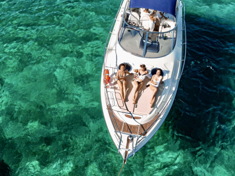 Cranchi Endurance 41 charter bareboat or captained in  Palma de Mallorca