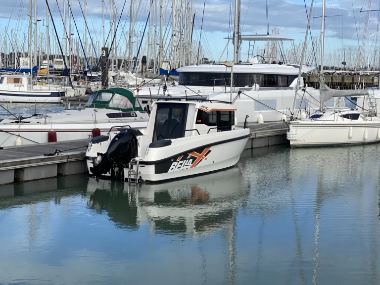Bareboat Rental Motorboat Bella Boats with a boat licence