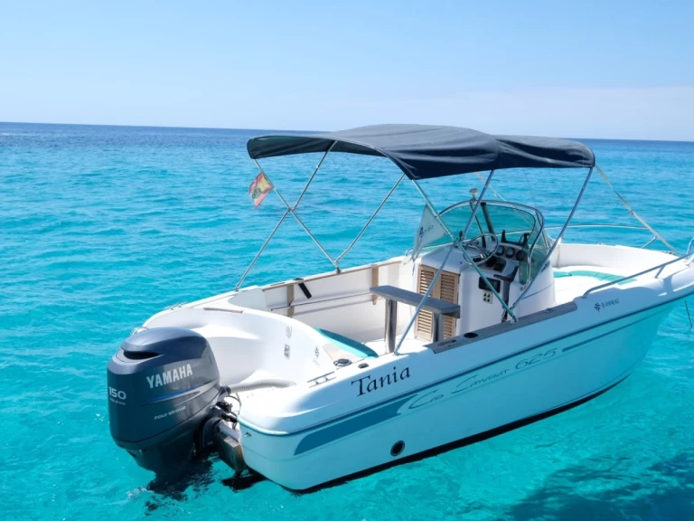 Motorboat for rent Fornells at the best price