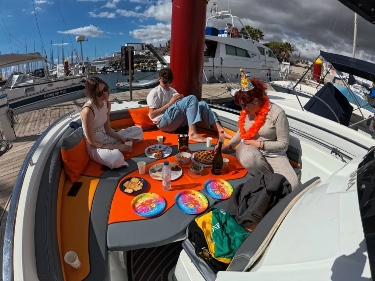 BMA X266 Sun & Fish charter bareboat or captained in  Marina San Miguel