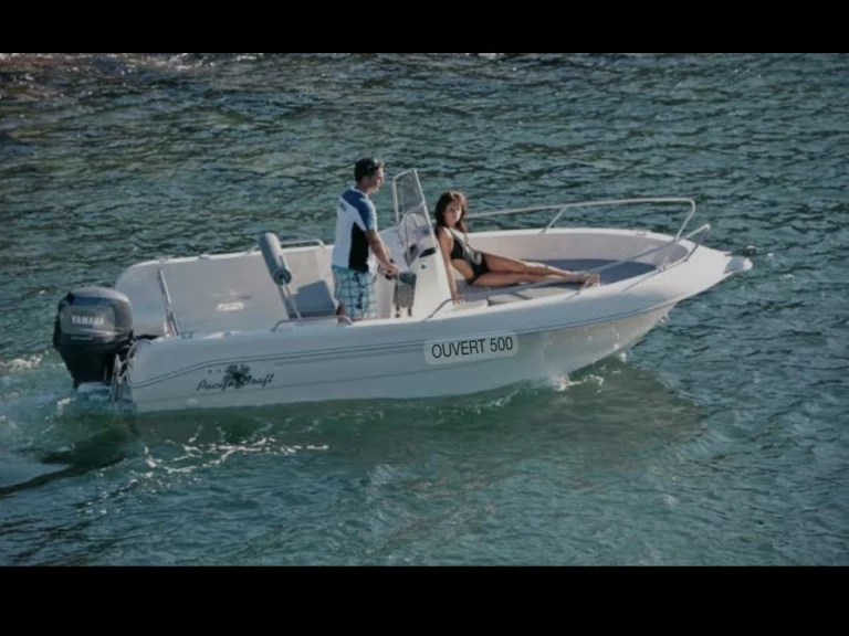 Yacht charter Cagnes-sur-Mer cheap Pacific Craft 500 Open
