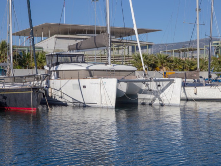 Bareboat Rental Catamaran Lagoon with a boat licence