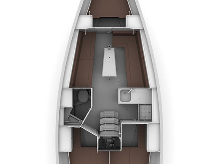 Bavaria Cruiser 34 charter bareboat or captained in  Biograd na Moru