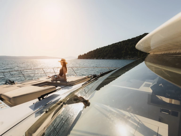 Bareboat Rental Luxury Yacht Jeanneau with a boat licence