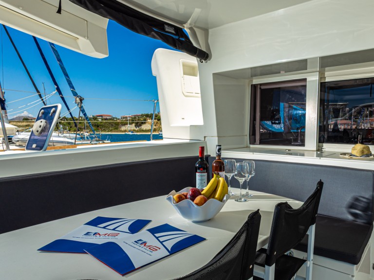 Lagoon Lagoon 450 F charter bareboat or captained in  Pálairos