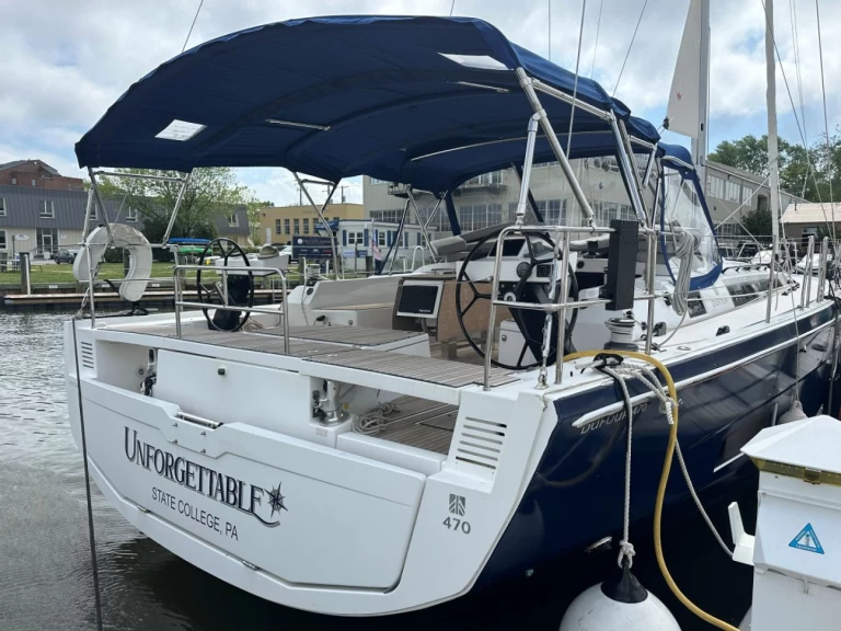 Sailboat rental with or without captain Dufour Annapolis