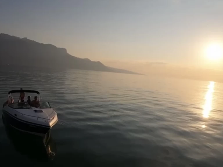Motorboat rental with or without captain Rinker Vevey