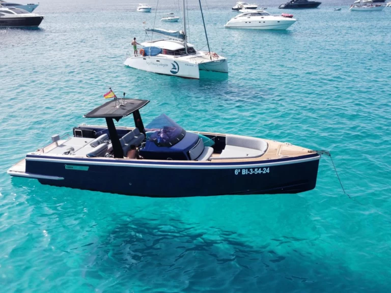 Yacht charter Ibiza Magna cheap Fjord 36 Open