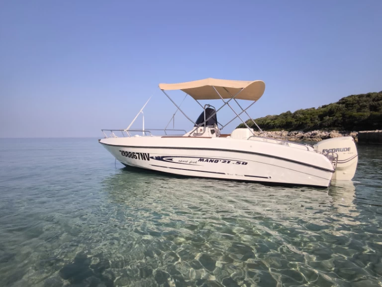 Mano Marine Sport fish 21.50 charter bareboat or captained in  Lun