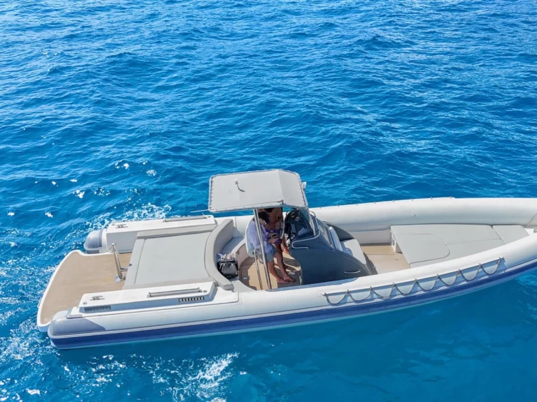 Bareboat Rental RIB Top Marine with a boat licence