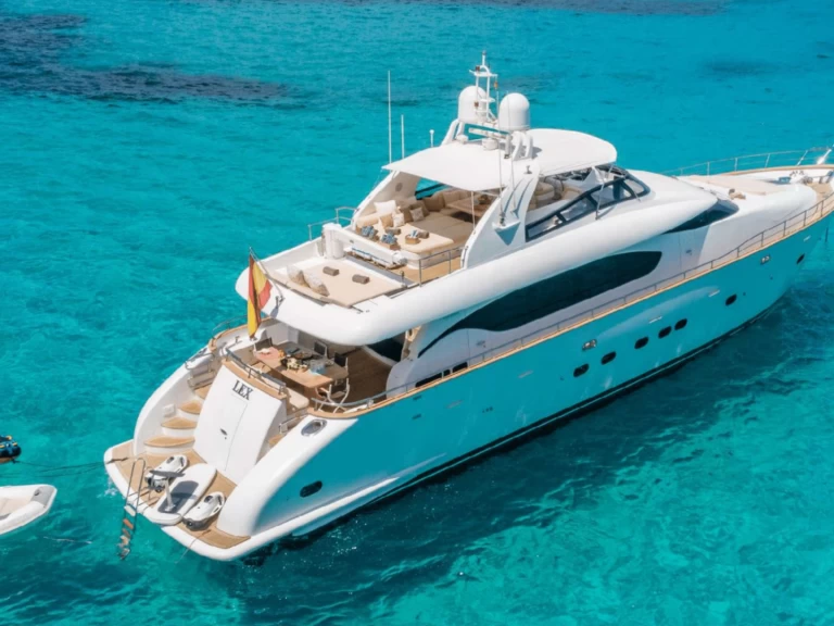 Luxury Yacht rental with or without captain Maiora Ibiza Town