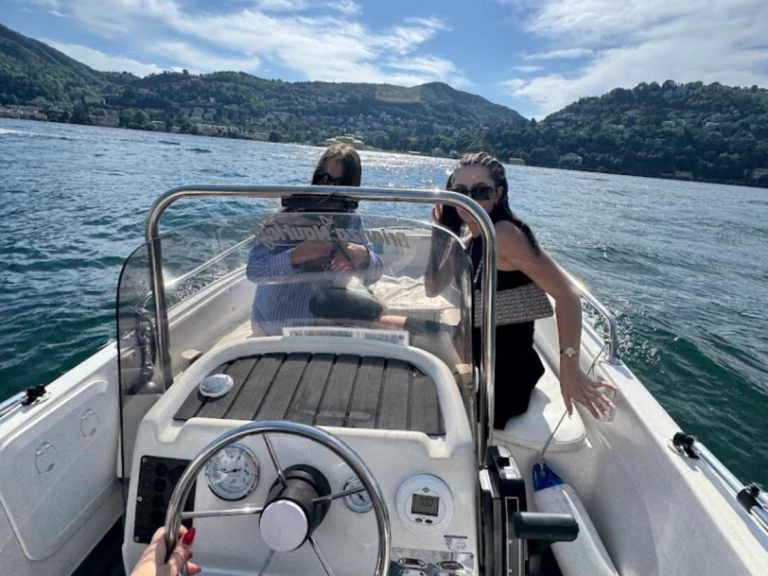 Motorboat rental in Como (City) - Marinello Happy Fishing Open