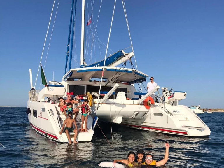 Bareboat Rental Catamaran Catana with a boat licence