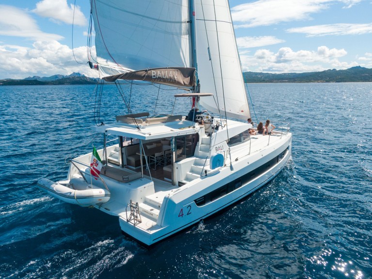 Catamaran for rent Cannigione at the best price