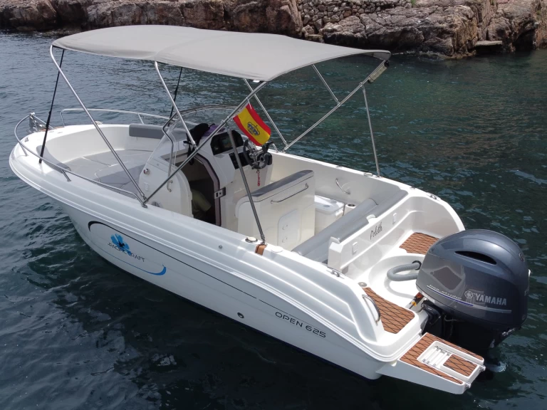 Yacht charter Ibiza Town cheap Pacific Craft 625 Open Trendy