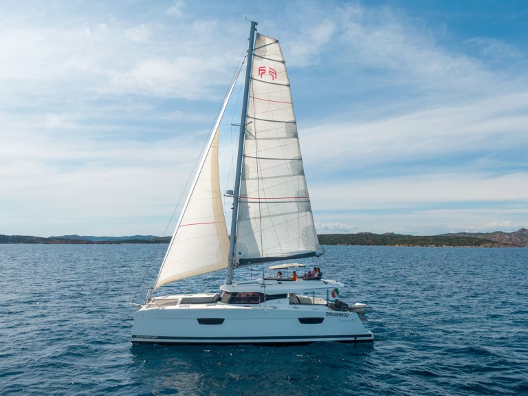 Catamaran for rent Cannigione at the best price