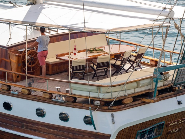Sailboat rental in Split -  Gulet Andi Star