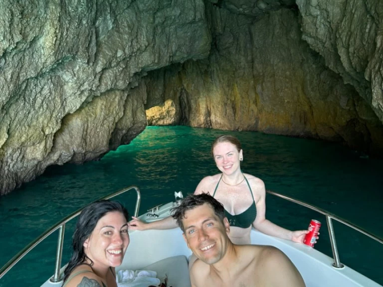 Motorboat rental with or without captain Teorema Sorrento