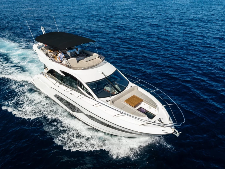 Sunseeker Manhattan 52 charter bareboat or captained in  St. Julian's