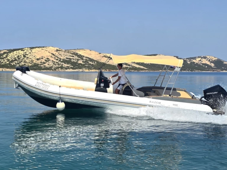 RIB rental in Novalja - WBI Razor 900