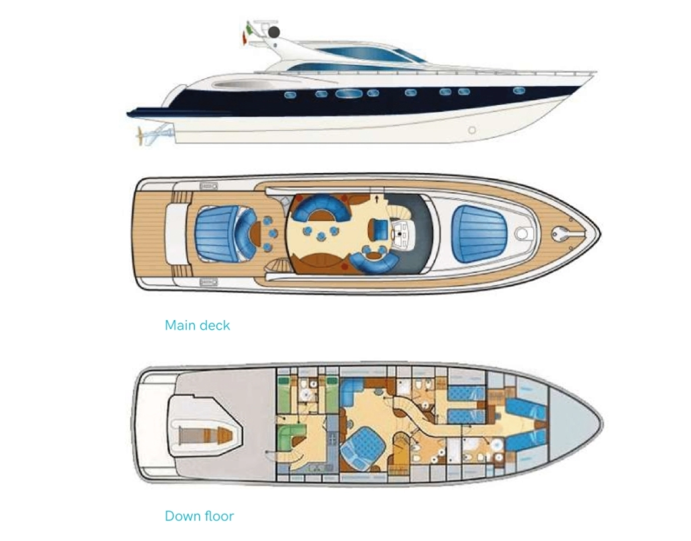 Boat rental Alfamarine 78 in Ibiza Town on Samboat