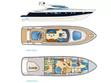 Boat rental Alfamarine 78 in Ibiza Town on Samboat